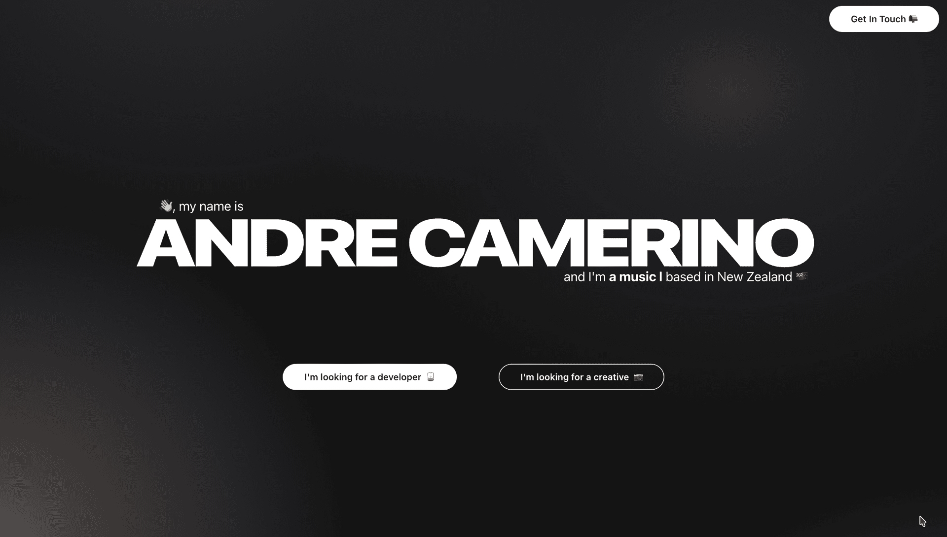 Personal Portfolio Website